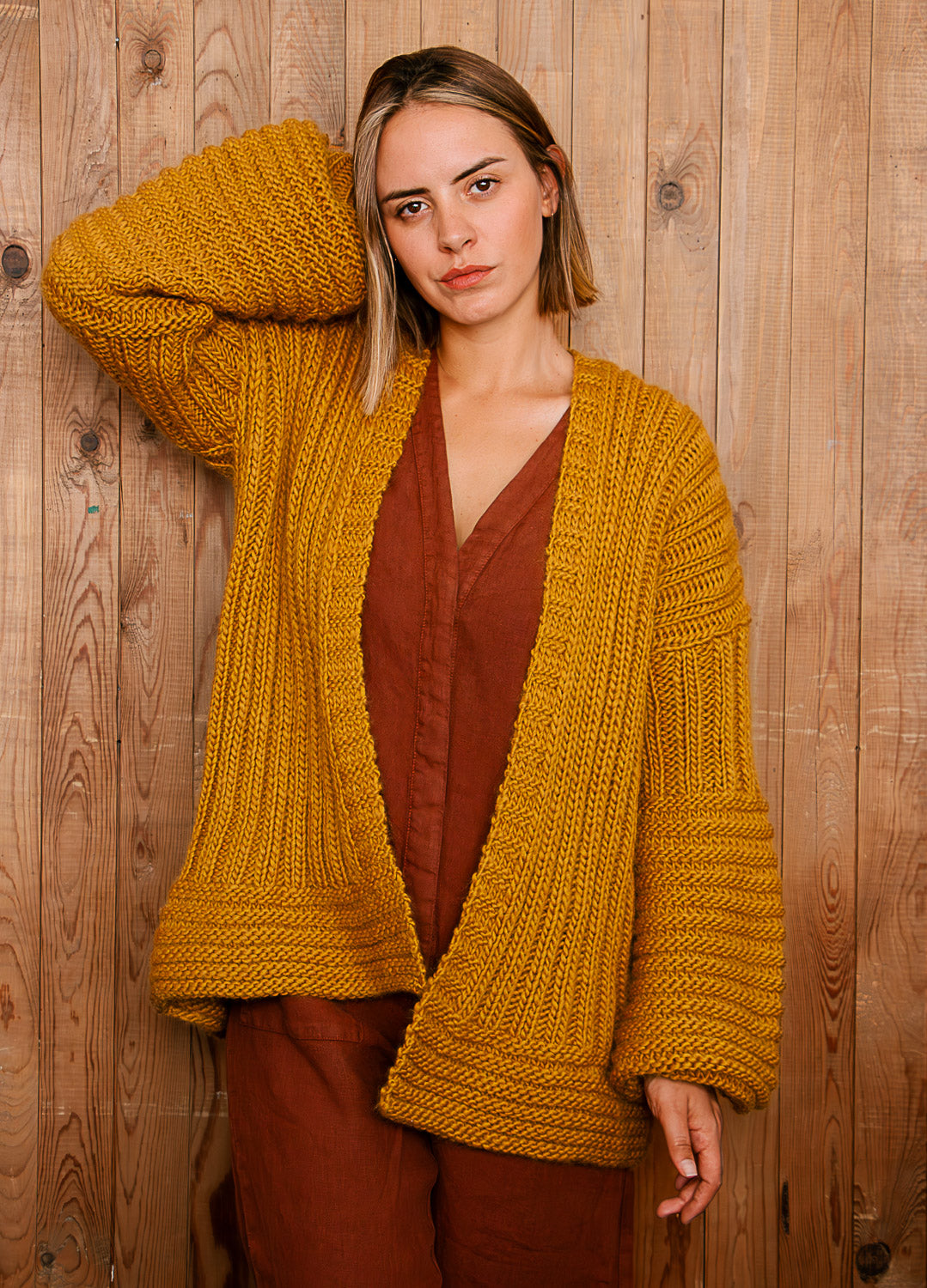 Ochre cardigan clearance uk