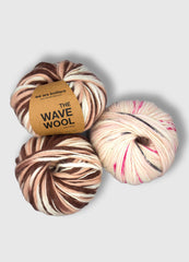 3 Pack of Wave Yarn Balls